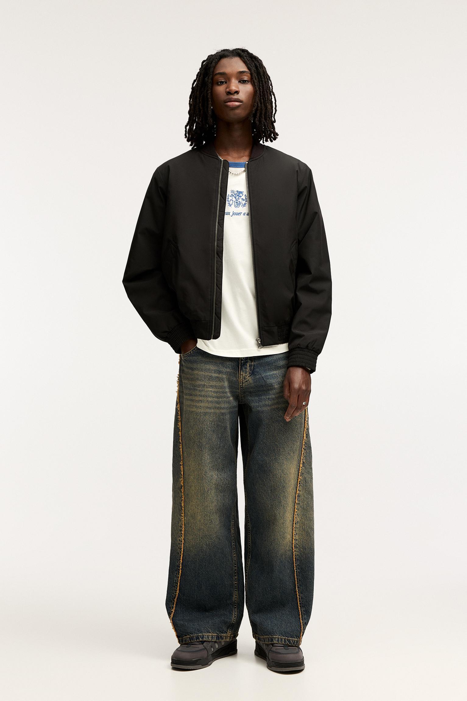 Puffer bomber jacket Product Image