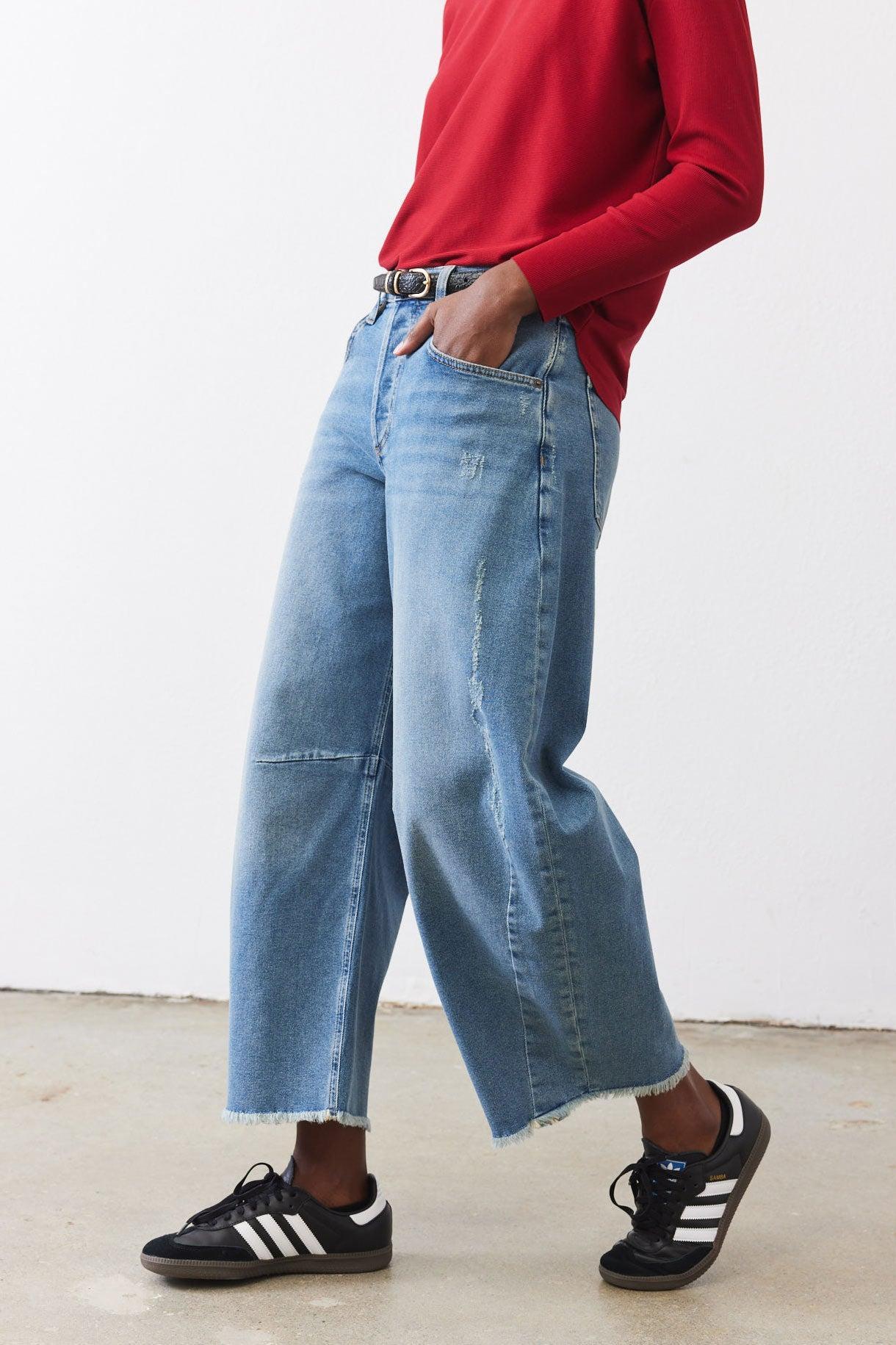 The Fearless Wide Leg Jeans 2.0 Product Image