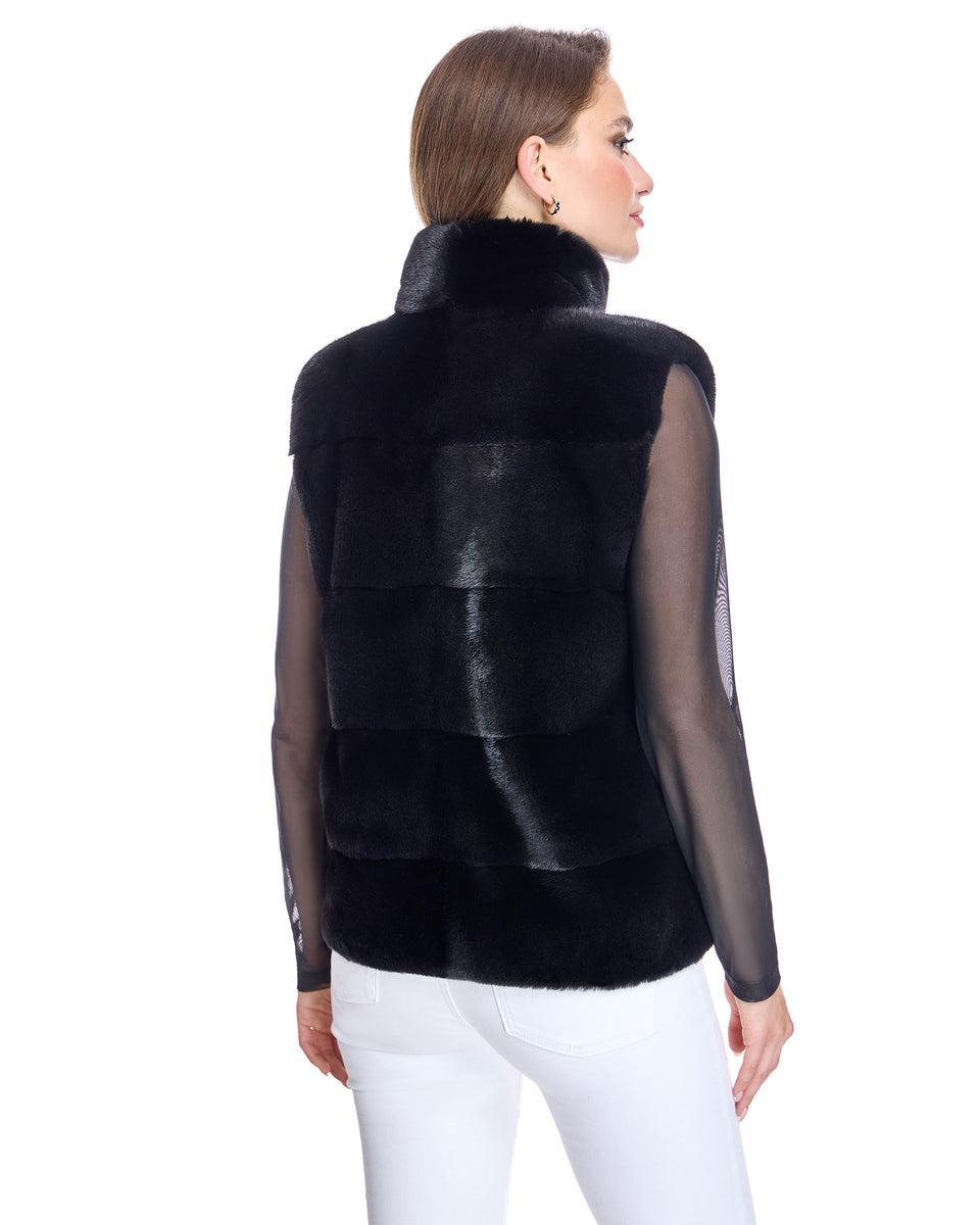 Blackglama Horizontal Mink Vest Product Image