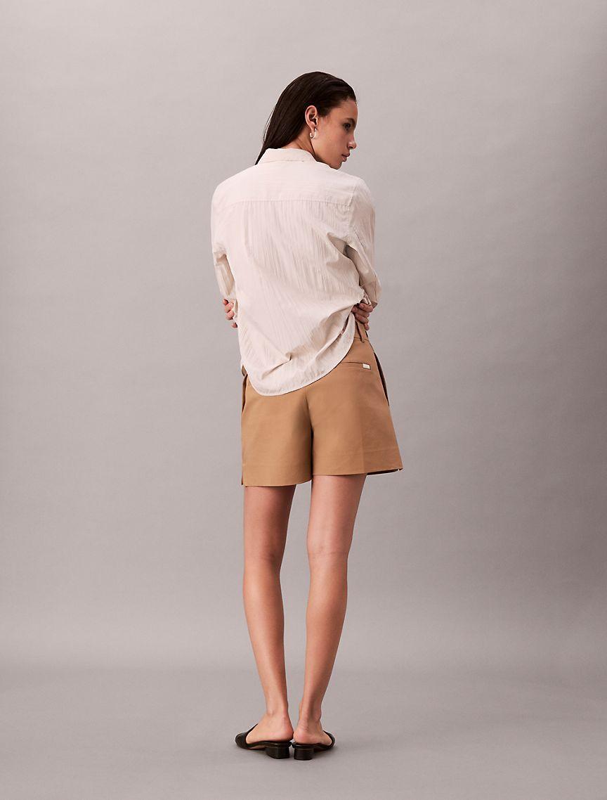 Cotton Stretch Chino Shorts  Product Image
