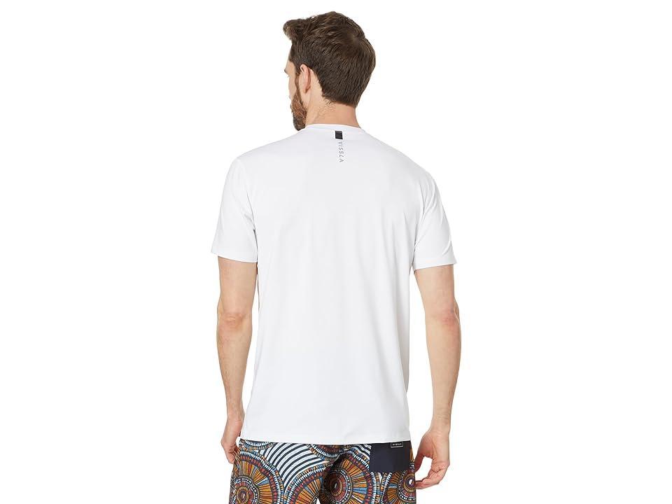 VISSLA Twisted Eco Short Sleeve Lycra Rashguard Men's Swimwear Product Image