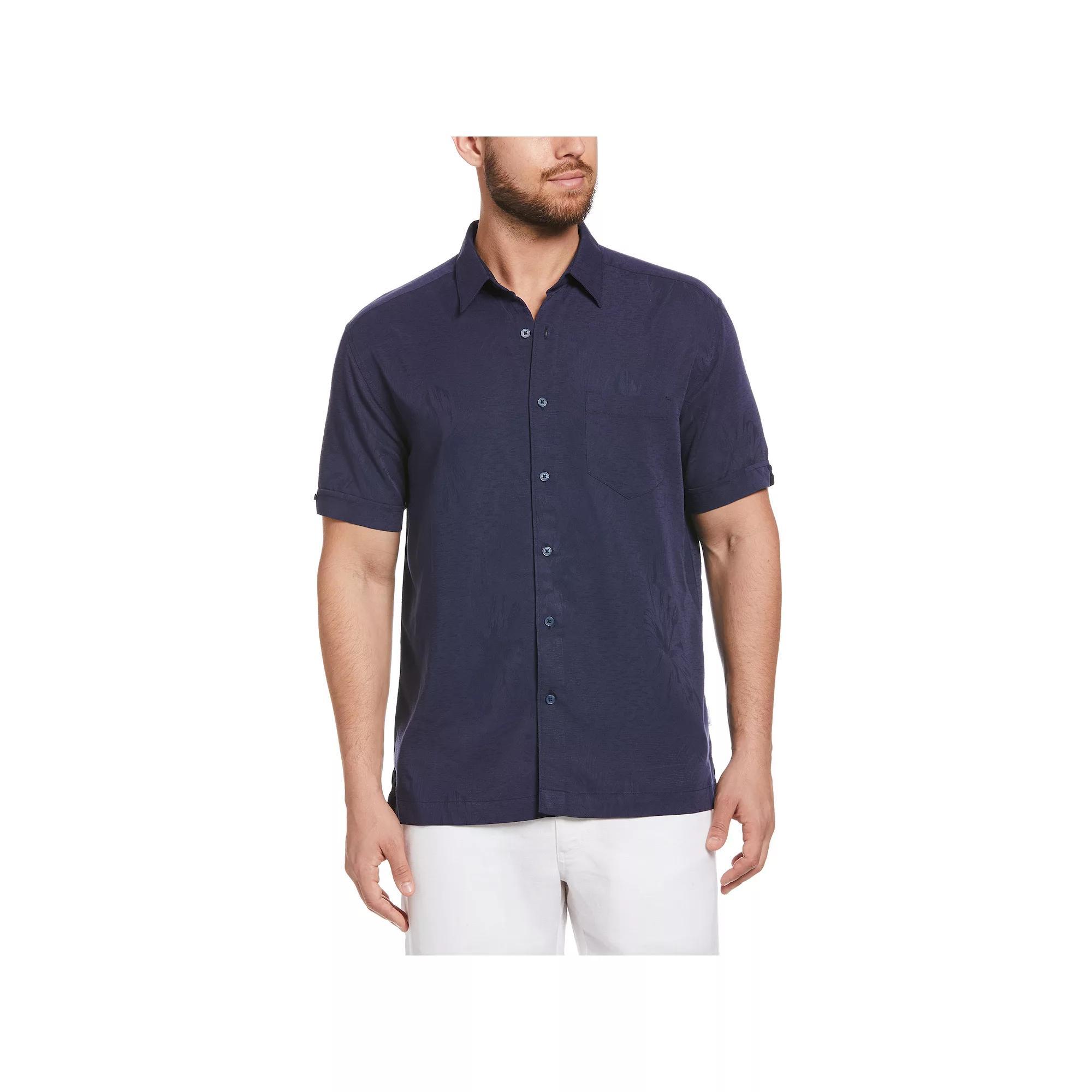 Men's Cubavera Short Sleeve Button-Down Shirt, Size: XL, Allure Product Image