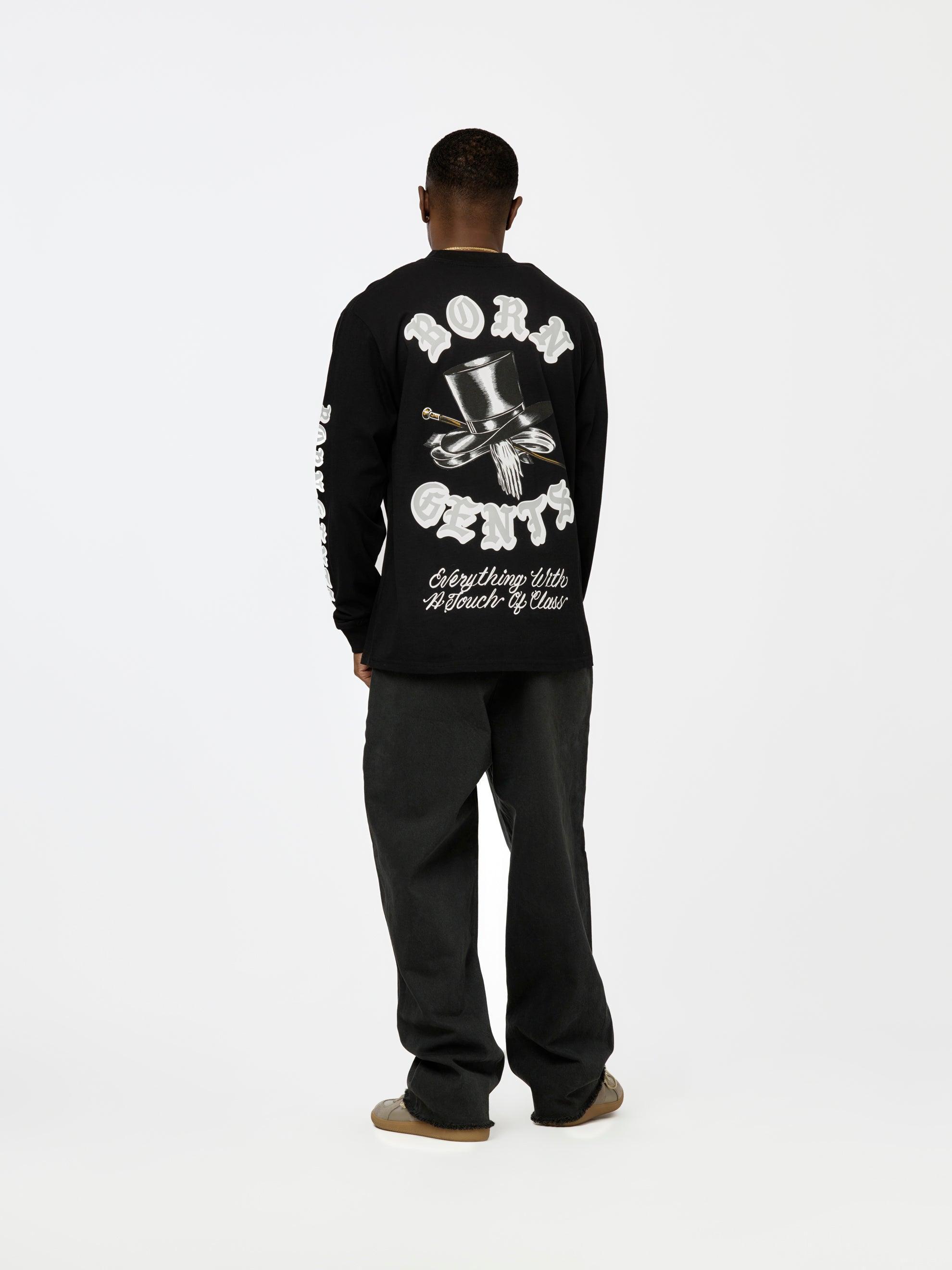 BXR + UNION GENTS OF DESIRE ROCKER L/S TEE (Black) Product Image