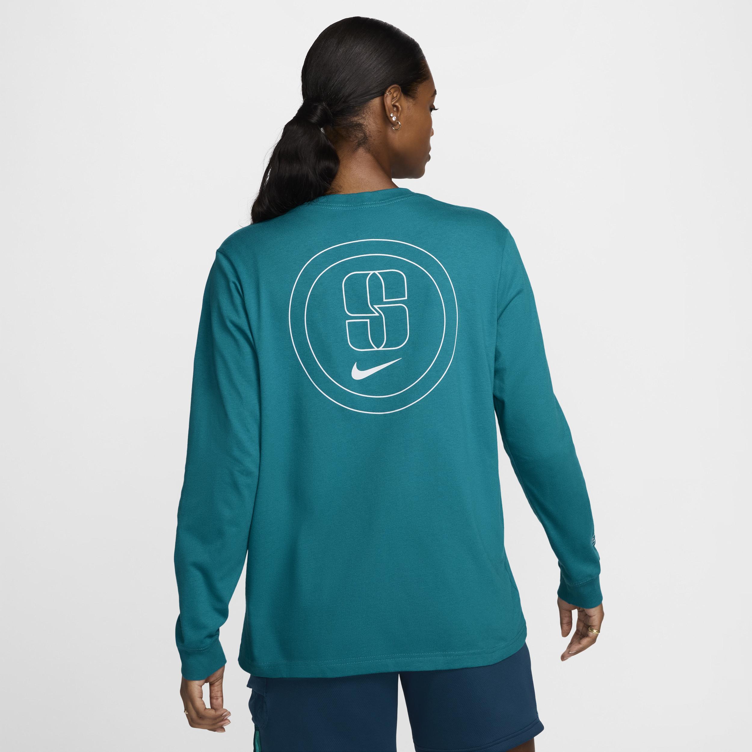 Sabrina Women's Long-Sleeve Basketball T-Shirt Product Image