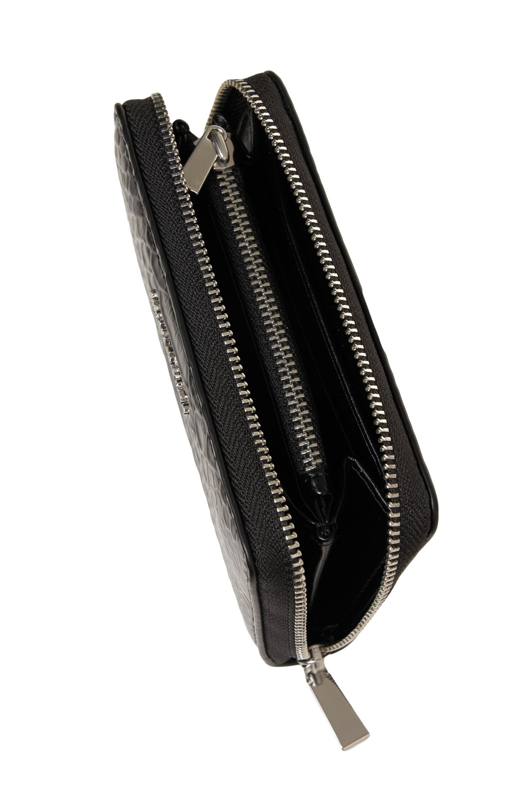 Wallet in croco effect Product Image