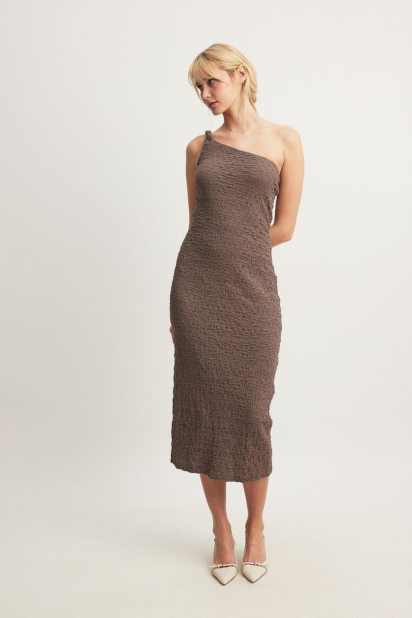 Twist Structured Midi Dress Product Image