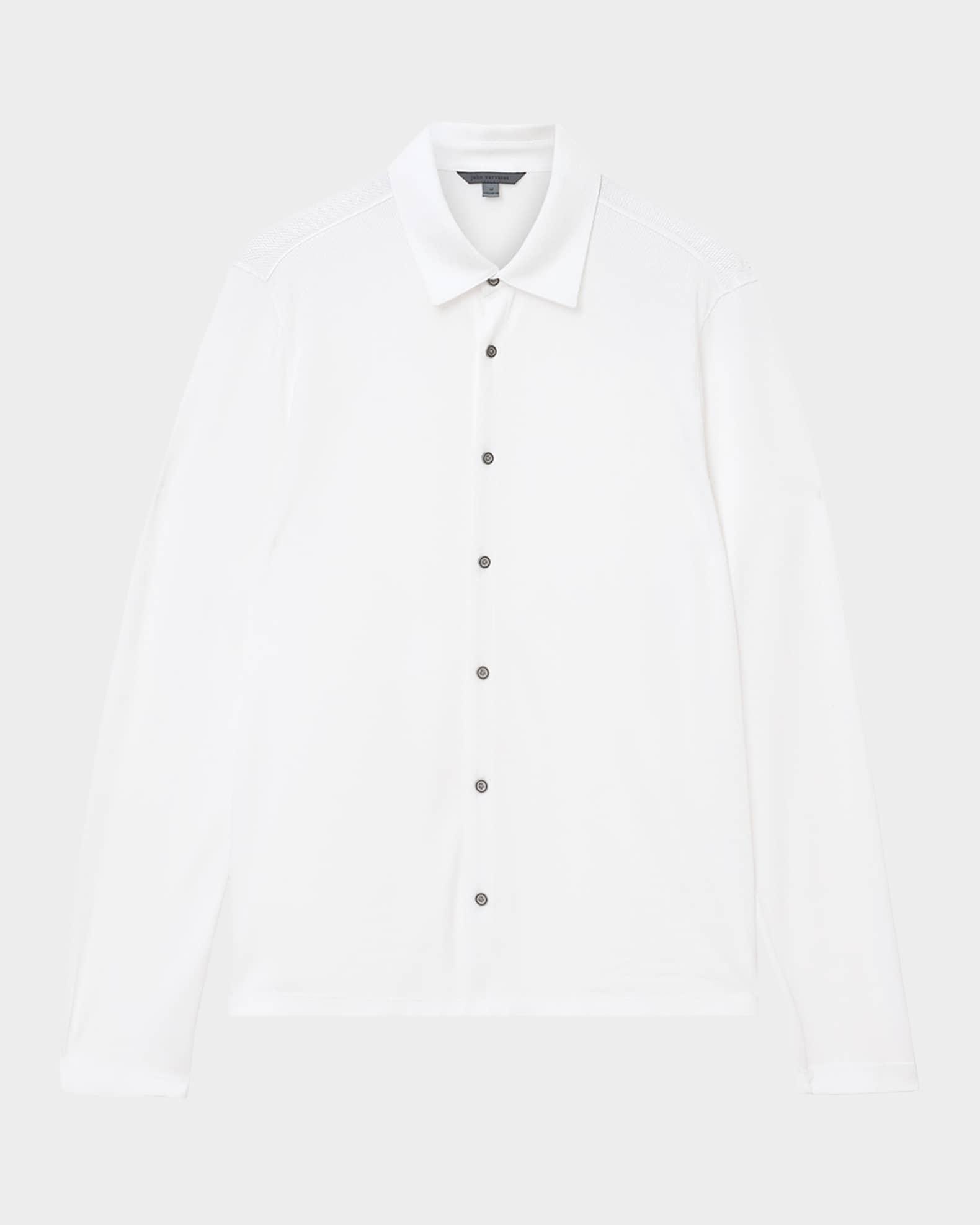 Men's Caserta Chevron Button-Down Shirt Product Image