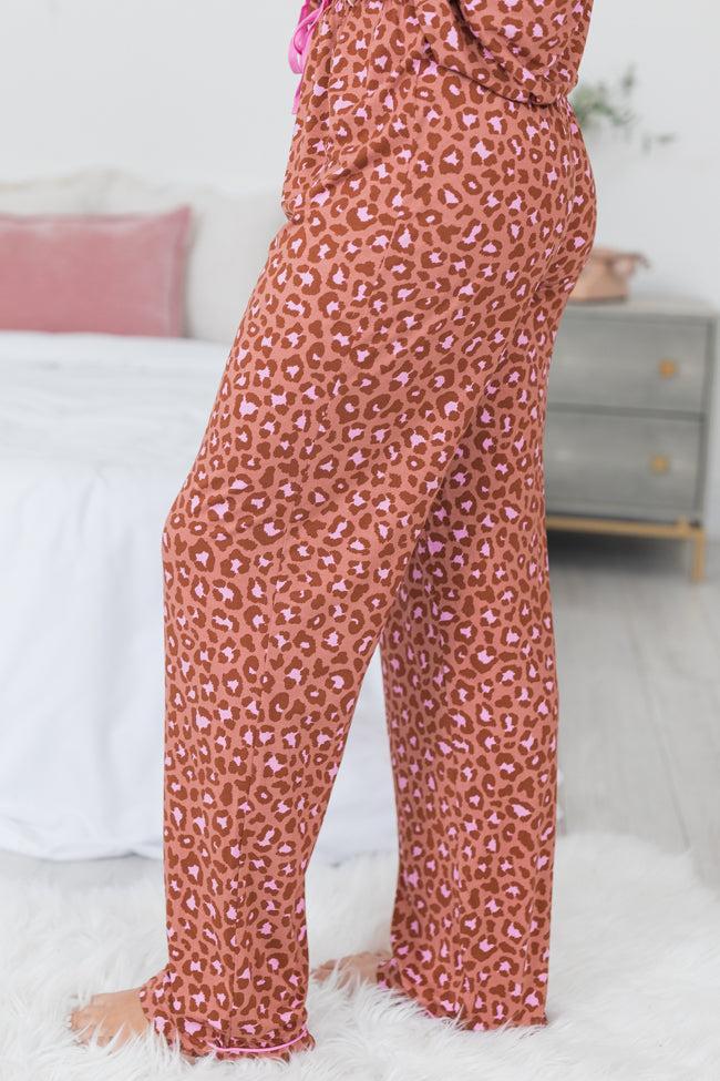 Under The Stars In Pink Catwalk Couture Bamboo Pajama Pants Product Image