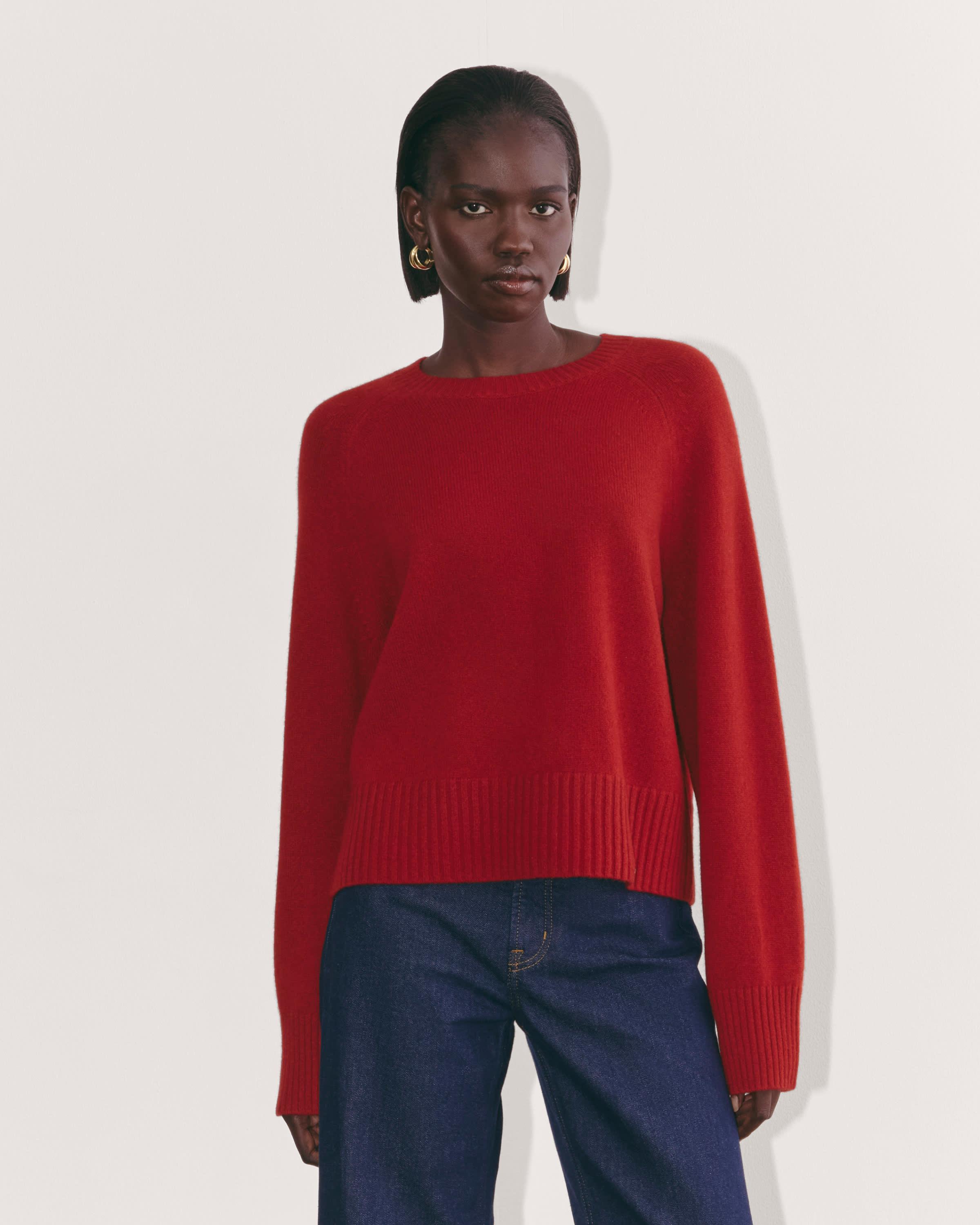 Womens Boxy Crew in Cashmere Sweater by Everlane Product Image