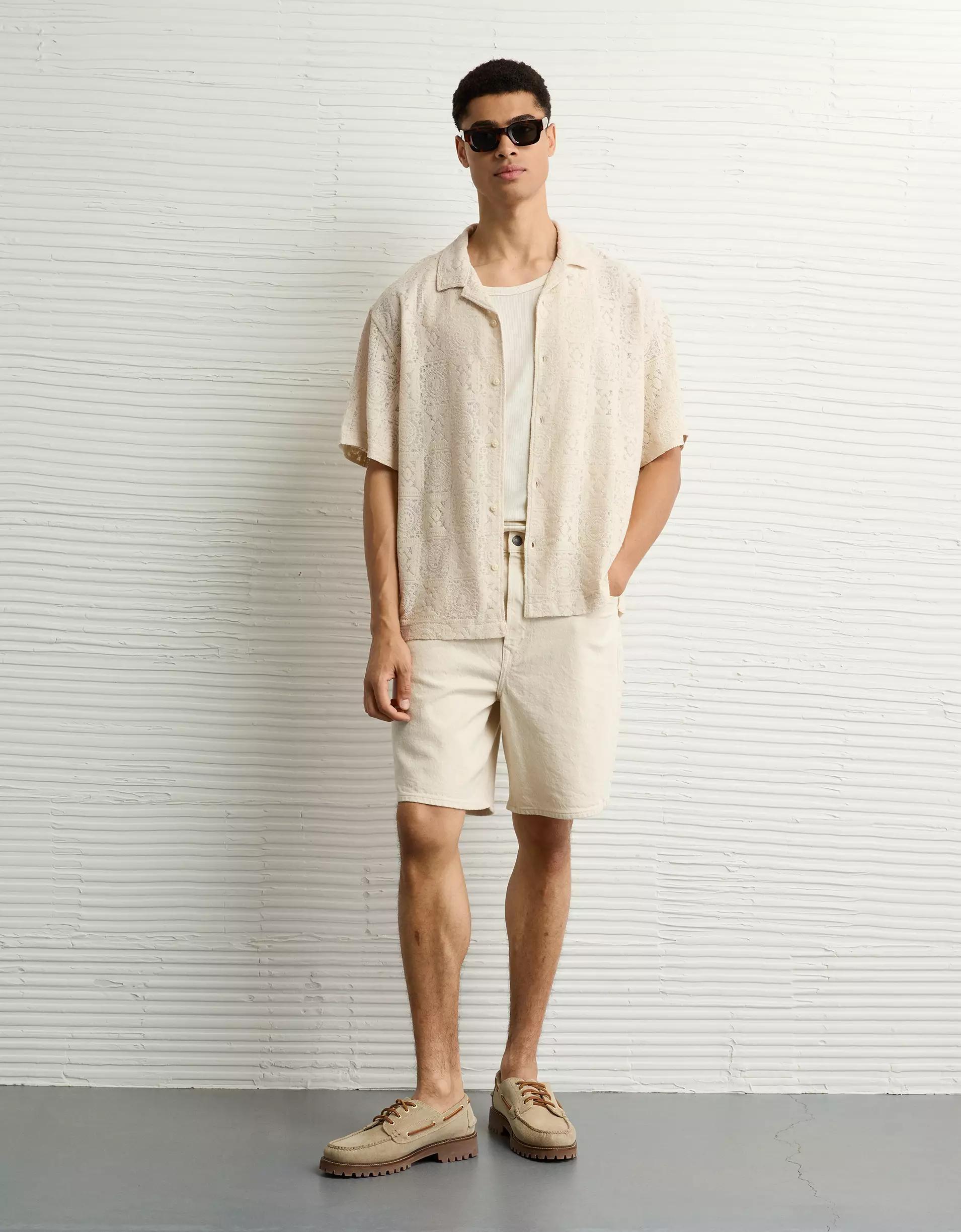 AE Poolside Button-Up Shirt Men's Product Image