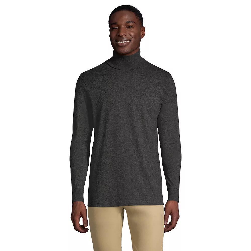 Big & Tall Lands' End Super-T Classic-Fit Turtleneck, Men's,  Product Image