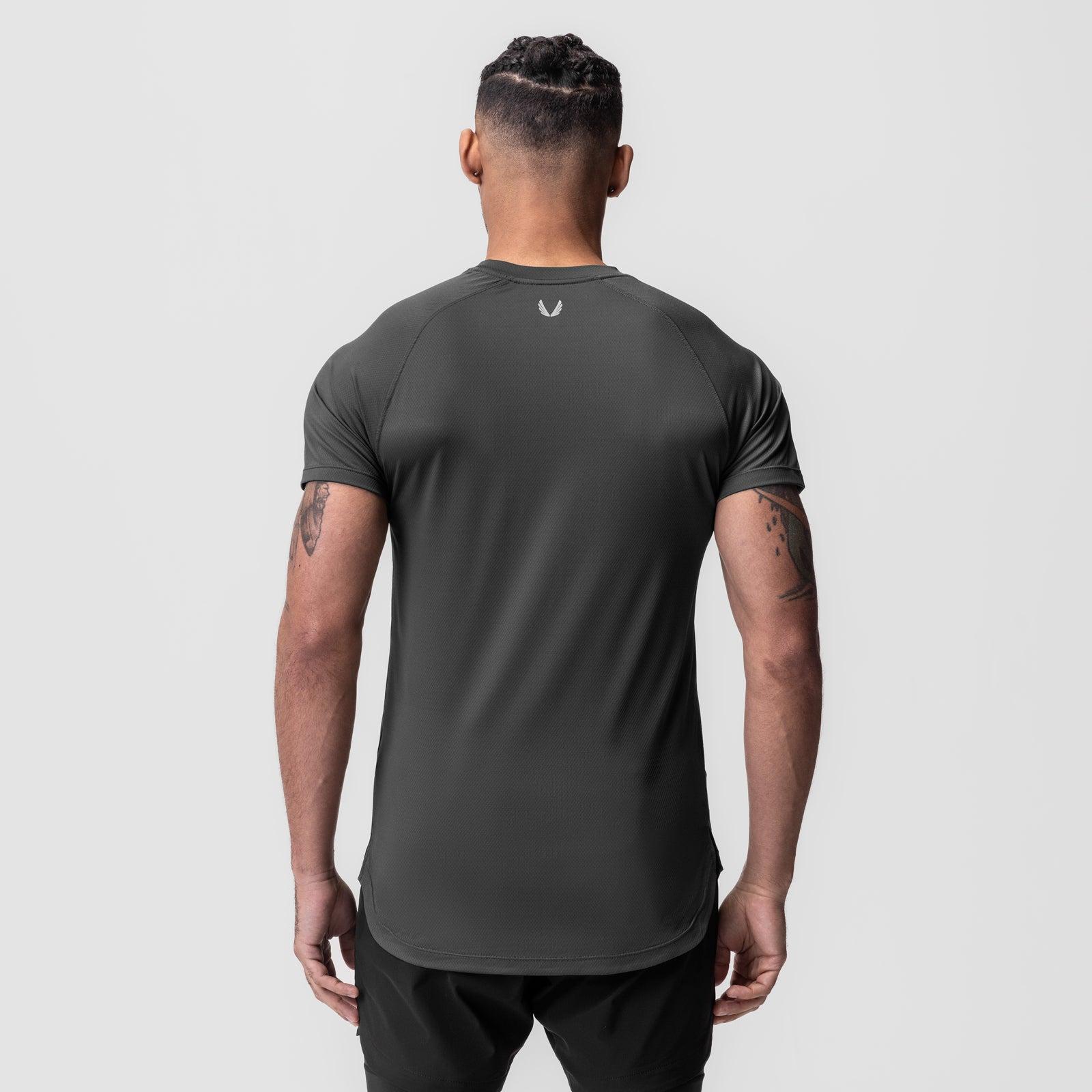 0660. AeroSilver® Established Tee - Black "OTWR" Product Image