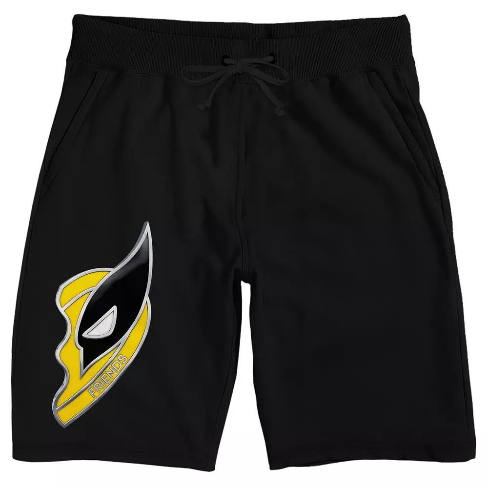 Men's Deadpool 3 Wolverine Pajama Shorts,  Product Image