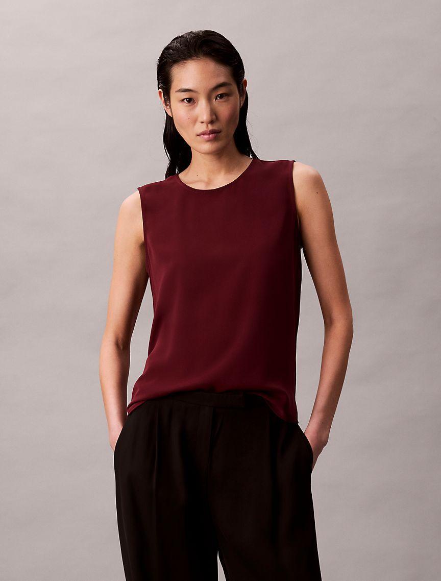 Flowing Relaxed Sleeveless Top Product Image
