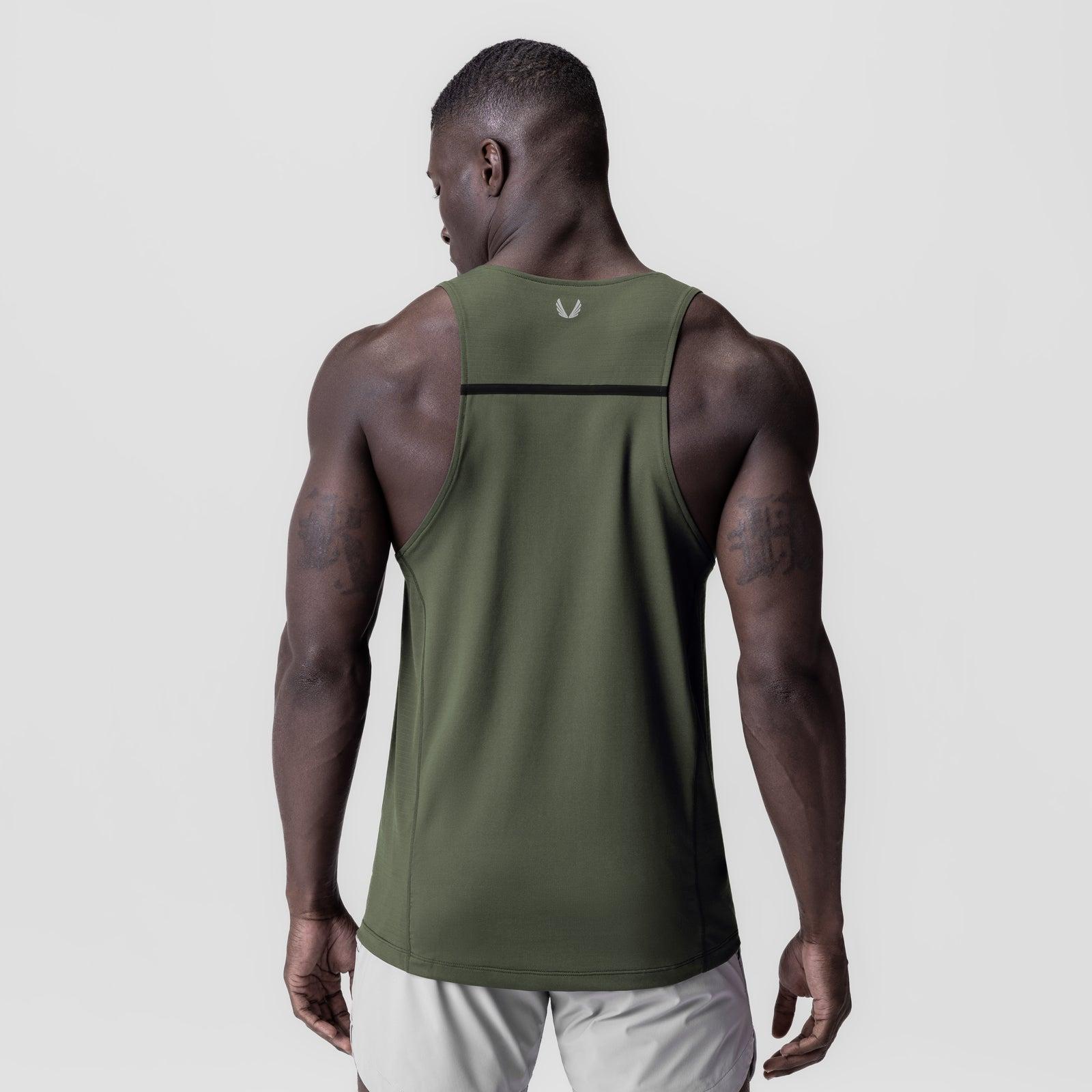 0833. 3D-Lite® 2.0 Lycra® Pro Singlet - Olive Product Image