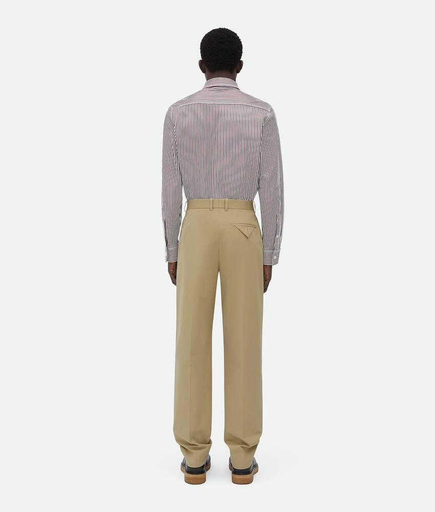 Men's Light Cotton Twill Trousers in Flint Product Image