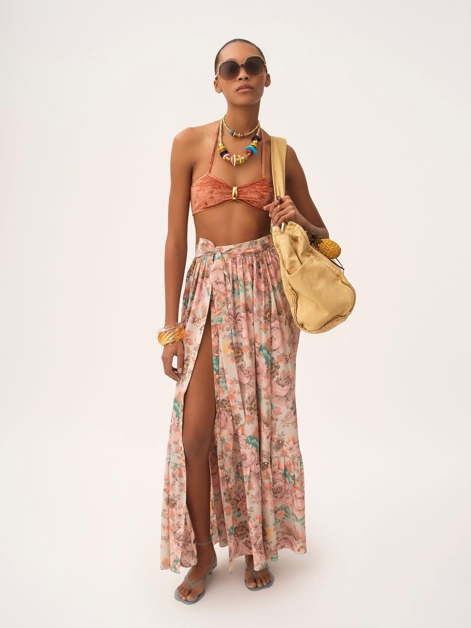 Metal-detail bikini top Product Image