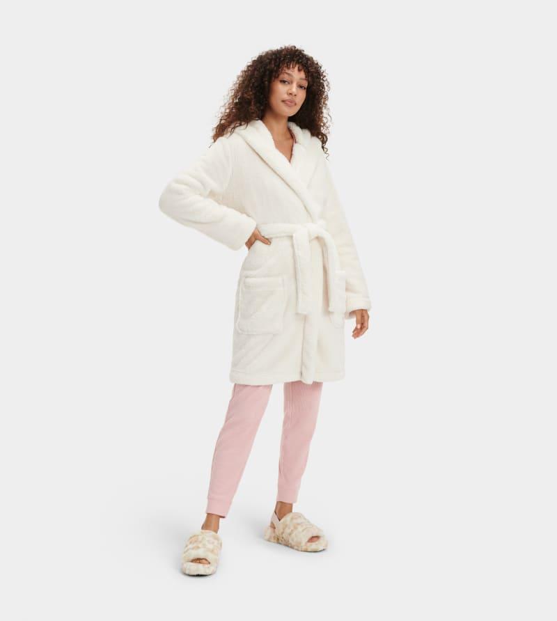 UGG Aarti Plush Hooded Cozy Sherpa Robe Product Image