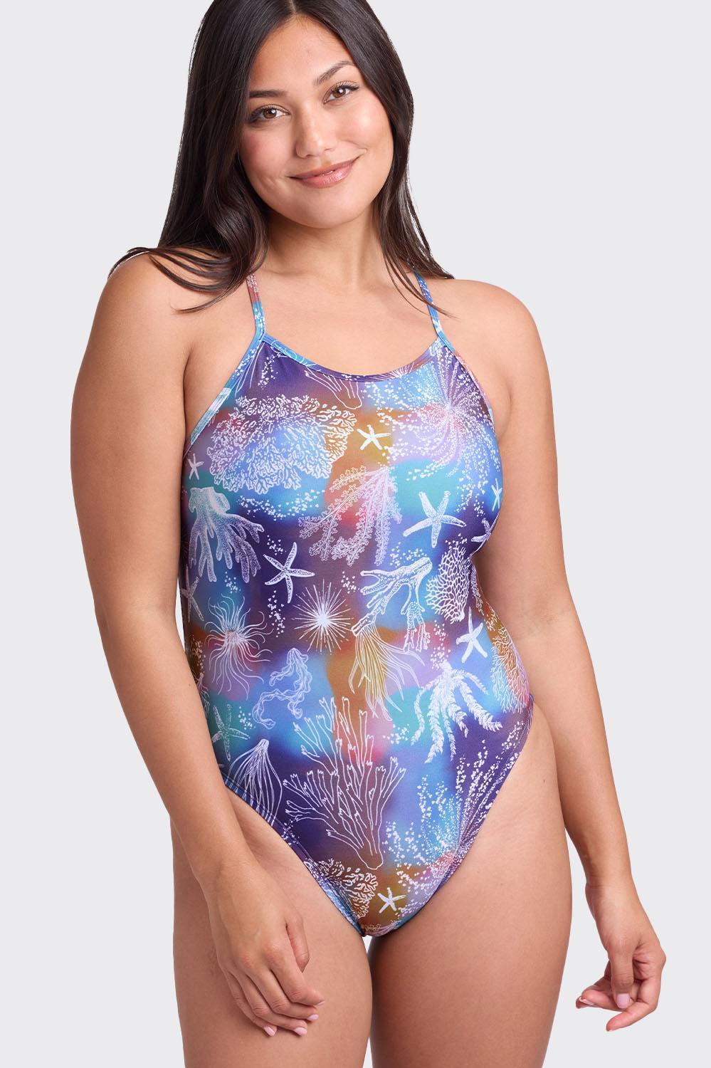 Jackson 4 Swim Onesie - Panda Female Product Image