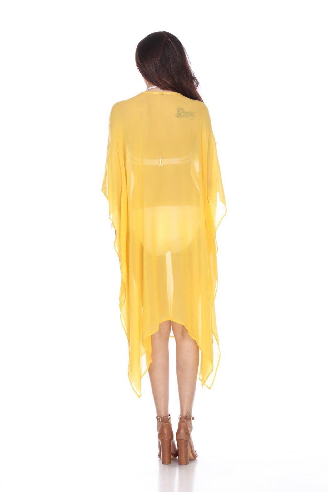 Sheer Embroidered Cover-Up Product Image