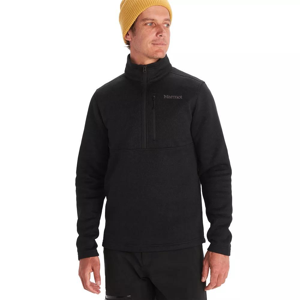 Men's Marmot Drop Line 1/2 Zip, Size: XL, Black Product Image