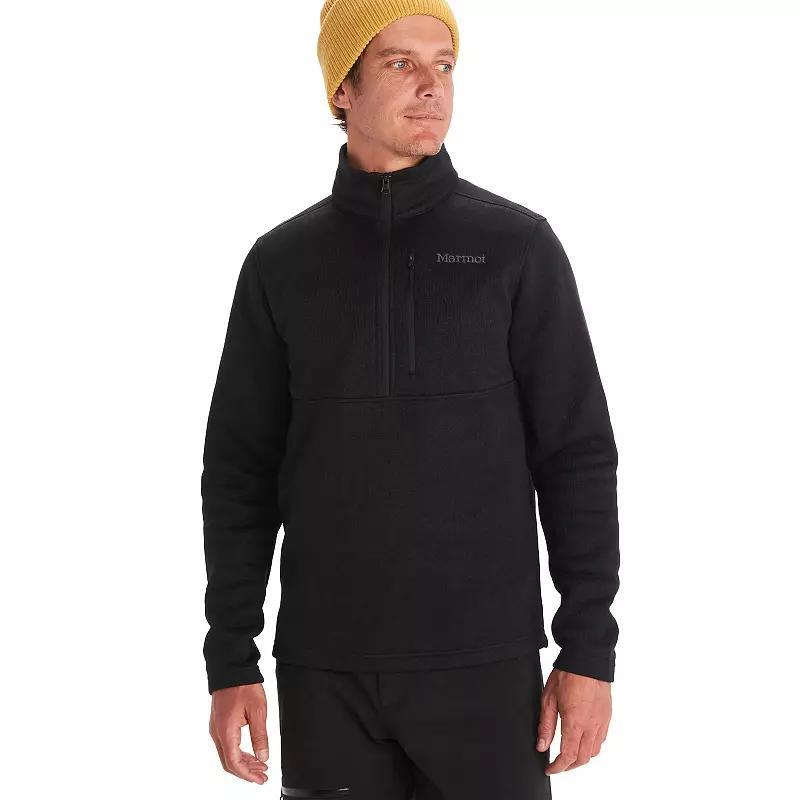 Men's Marmot Drop Line 1/2 Zip, Size: XL, Black Product Image