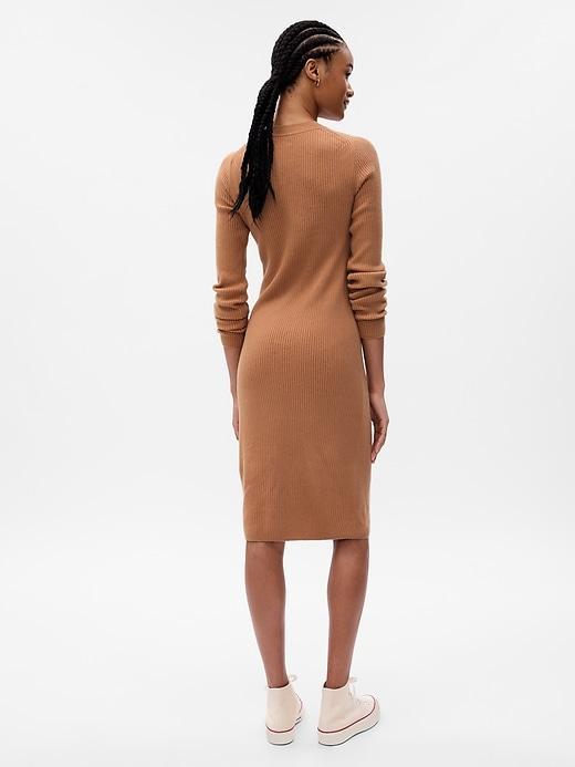 CashSoft Midi Sweater Dress Product Image