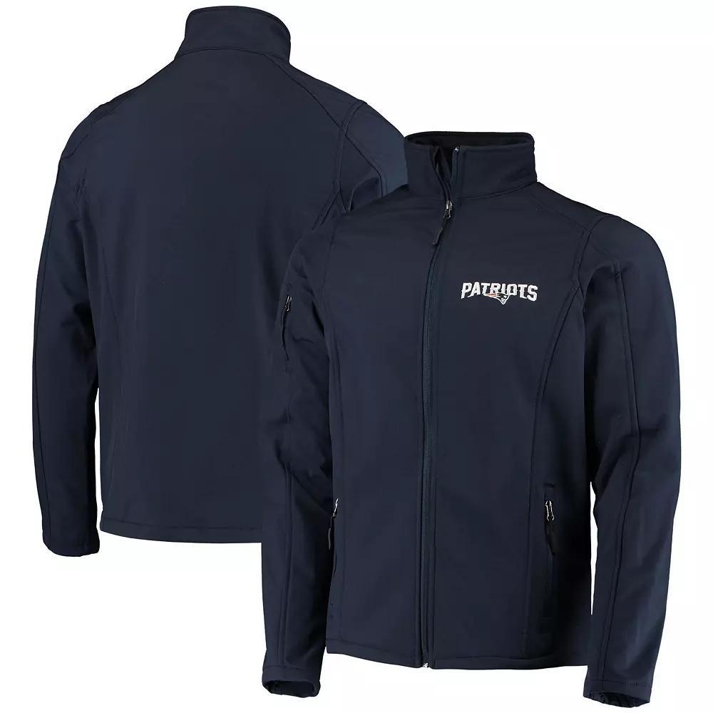 Men's Dunbrooke Navy New England Patriots Sonoma Softshell Full-Zip Jacket, Size: Large, Blue Product Image