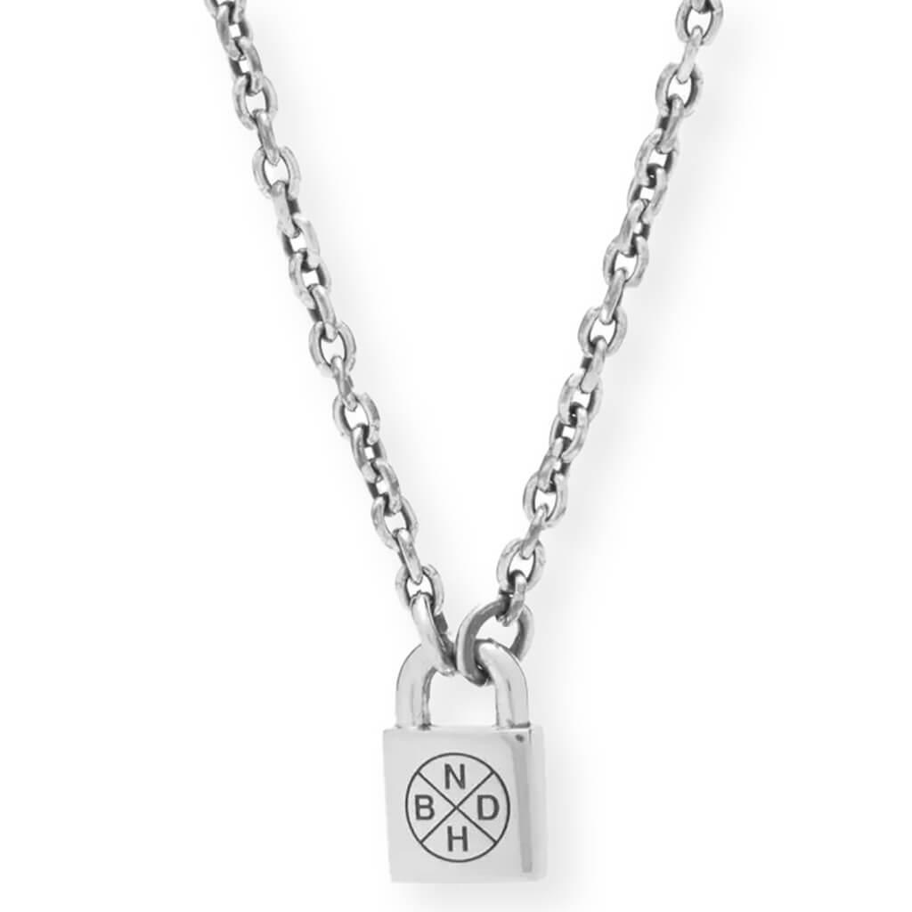 Padlock Necklace - Silver Product Image