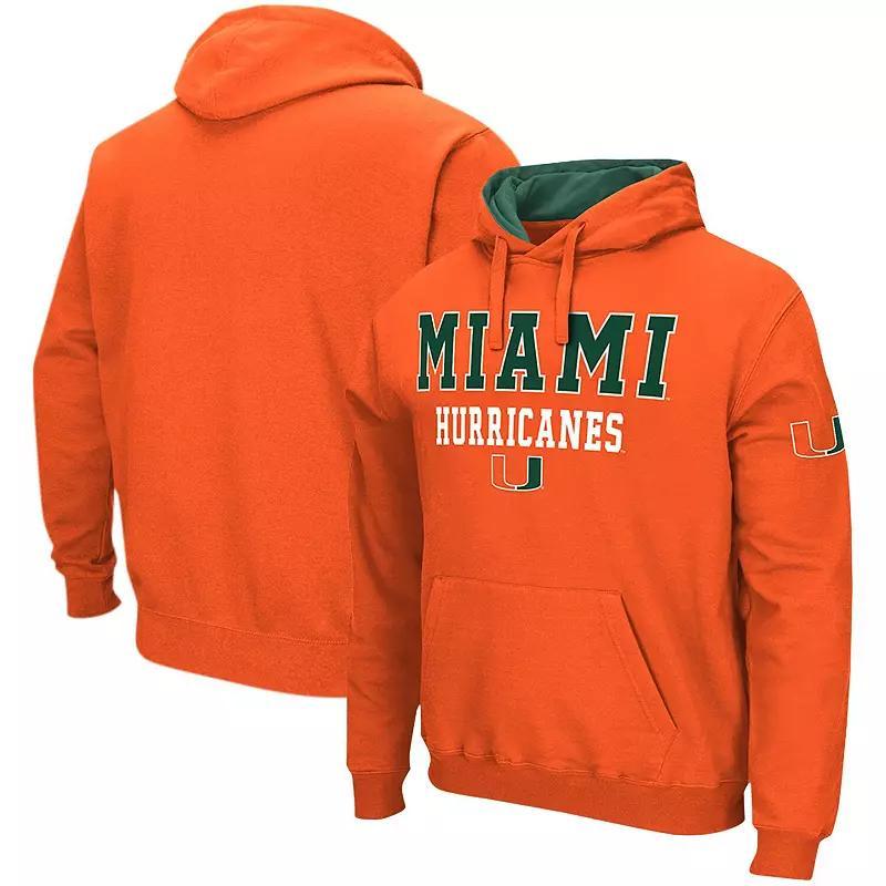 Men's Colosseum Charcoal Florida Gators Big & Tall Arch & Logo 2.0 Pullover Hoodie,  Product Image
