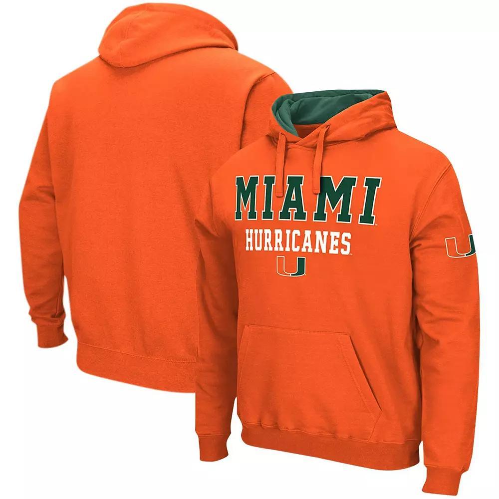 Men's Colosseum Charcoal Florida Gators Big & Tall Arch & Logo 2.0 Pullover Hoodie,  Product Image