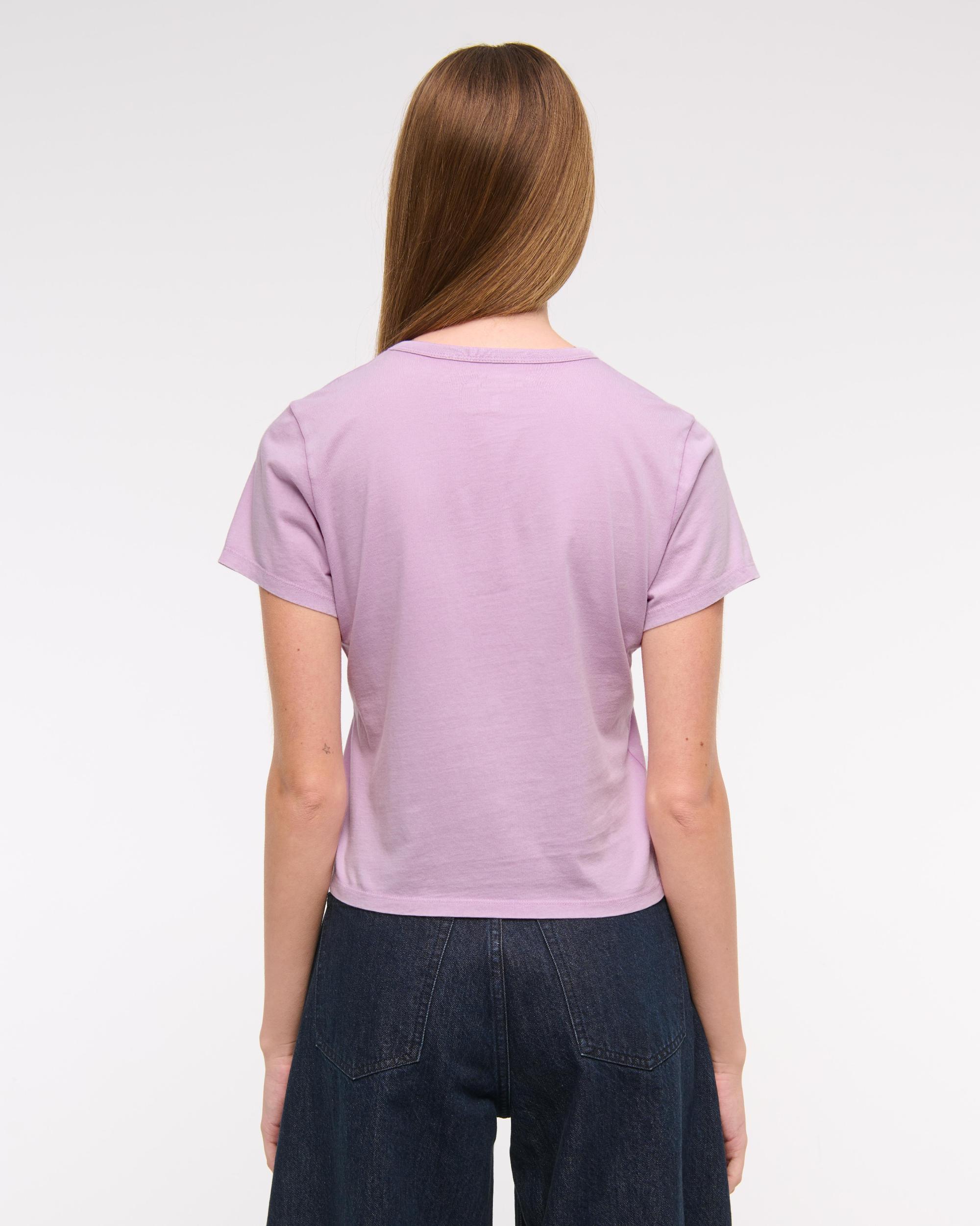 Essential Polished Body-Skimming Tee Product Image