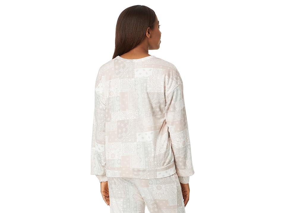 P.J. Salvage Bandanorama Lounge Top (Ivory) Women's Pajama Product Image