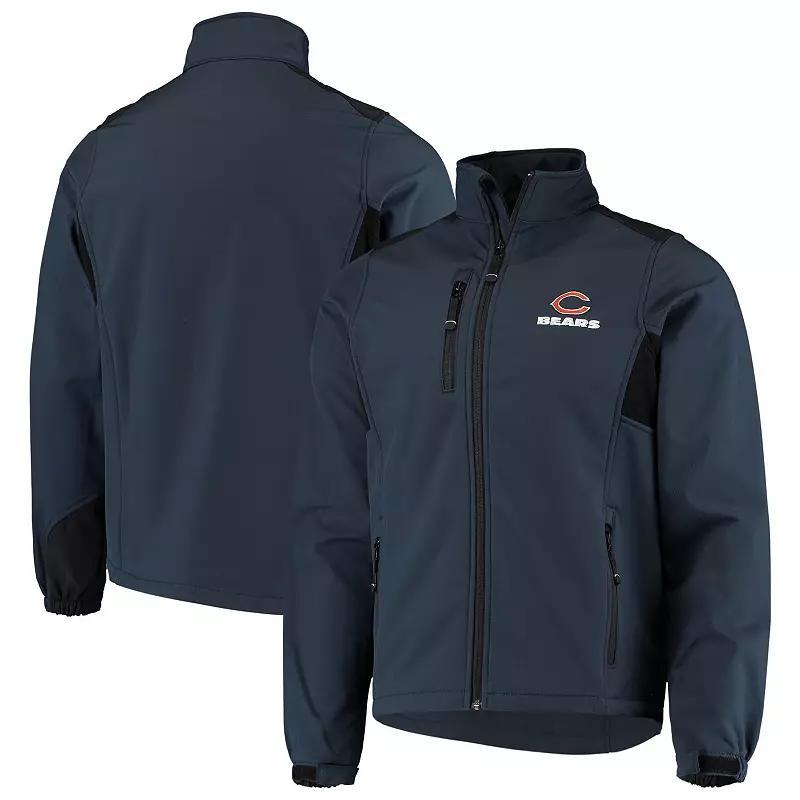 Men's Dunbrooke Navy Denver Broncos Circle Softshell Fleece Full-Zip Jacket,  Product Image