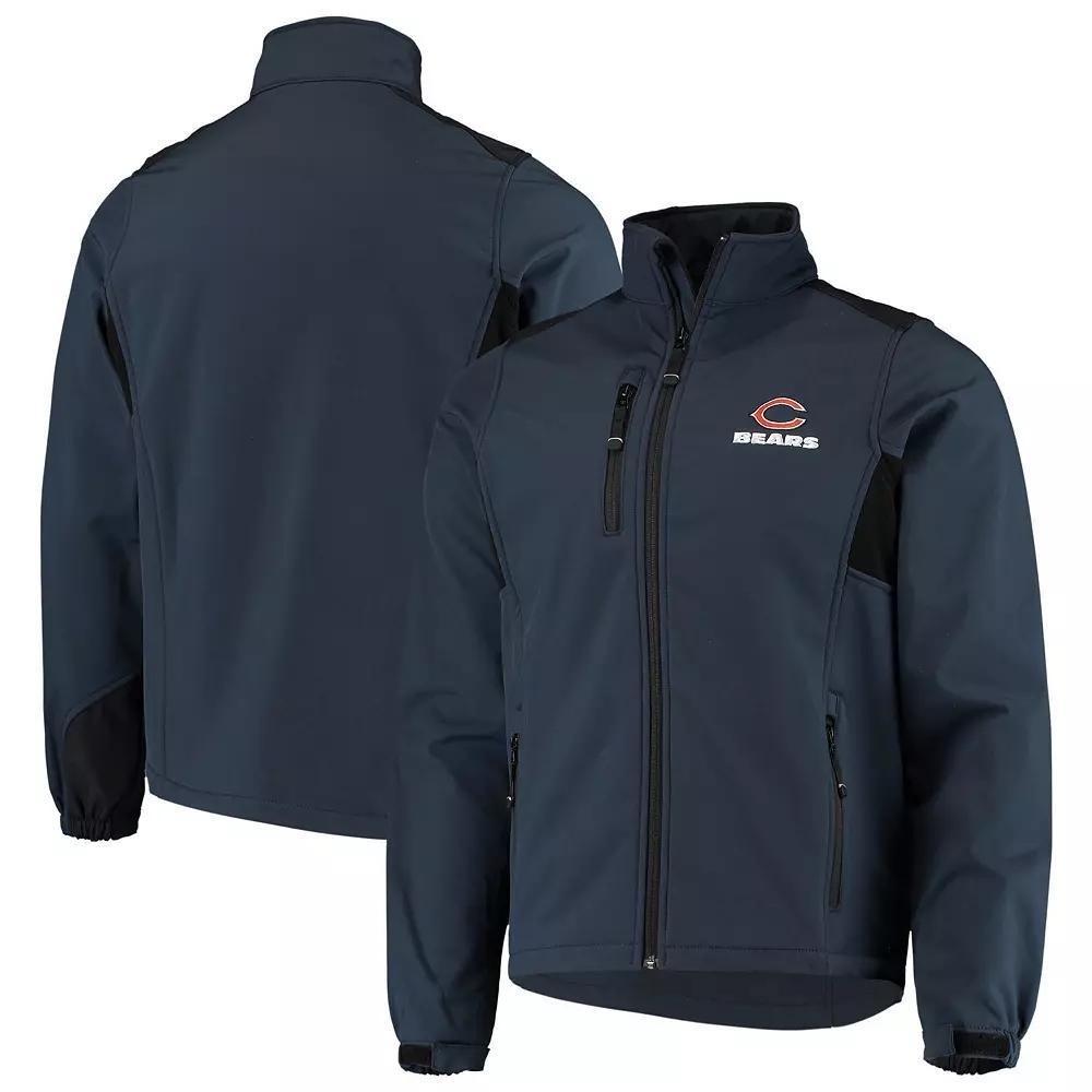 Men's Dunbrooke Navy Denver Broncos Circle Softshell Fleece Full-Zip Jacket,  Product Image