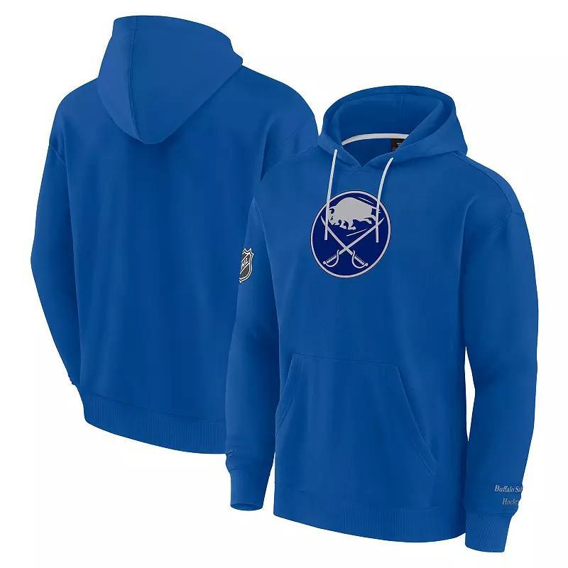 Men's Fanatics Navy Edmonton Oilers Future Ground Info Pullover Hoodie,  Product Image