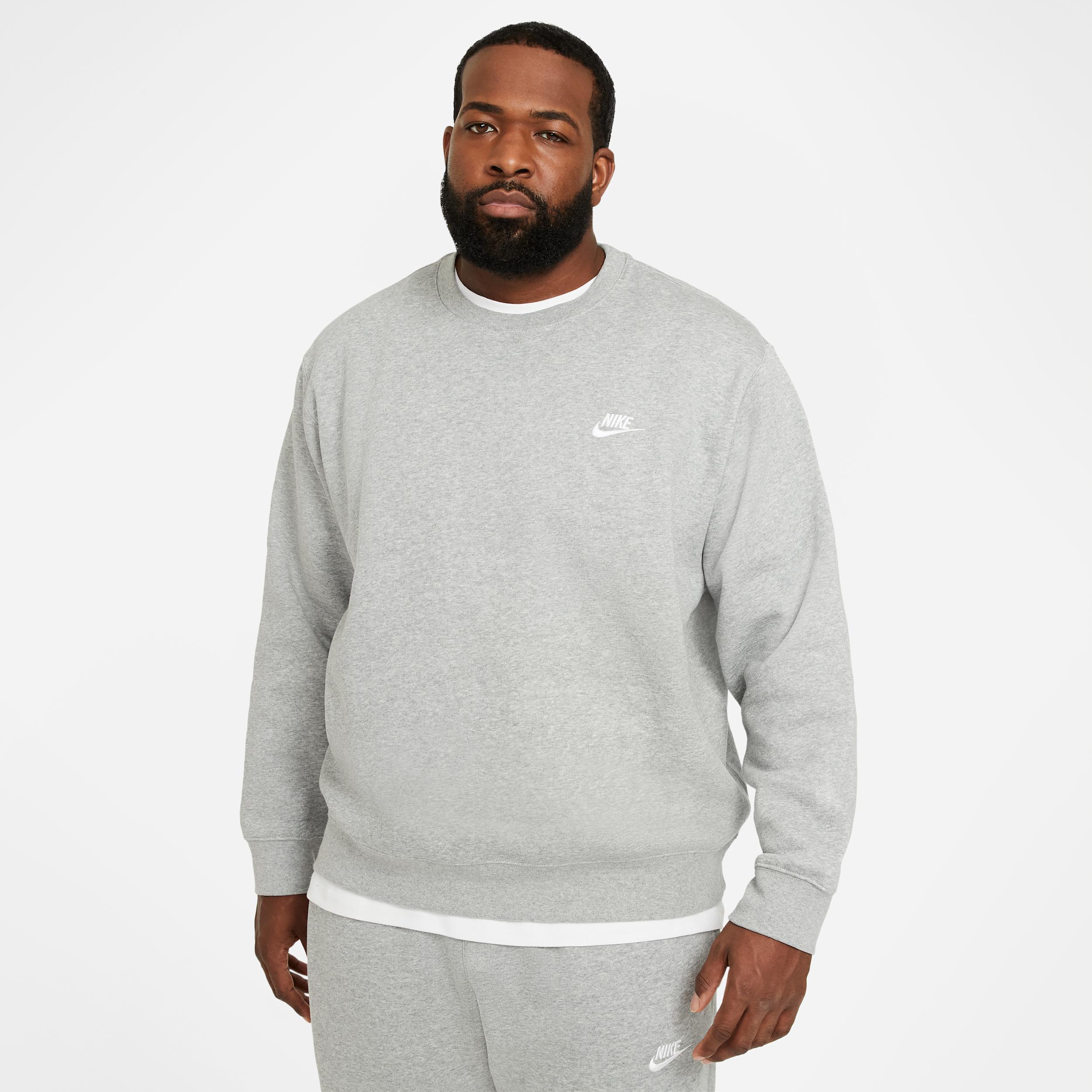 Mens Nike Sportswear Club Fleece Crew | BV2662-063 Product Image