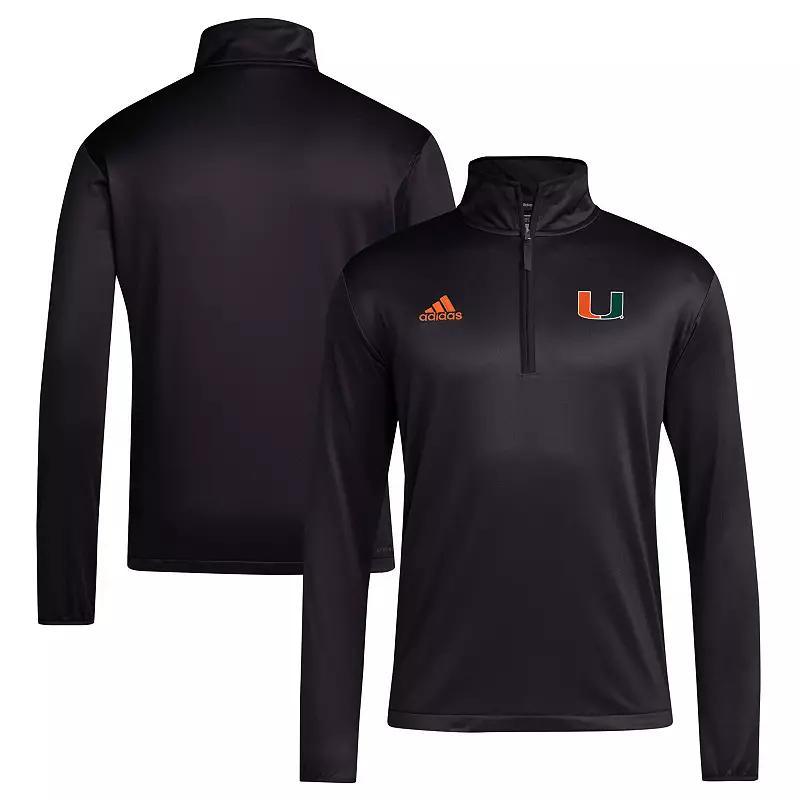 Men's adidas Purple Washington Huskies Coaches Sideline Quarter-Zip Top, Size: XL Product Image