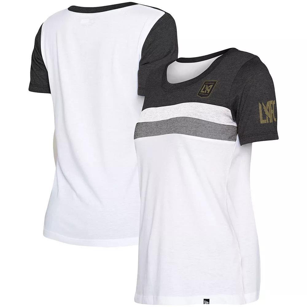 Women's 5th & Ocean by New Era White LAFC Team T-Shirt, Size: XL, Lfc White Product Image