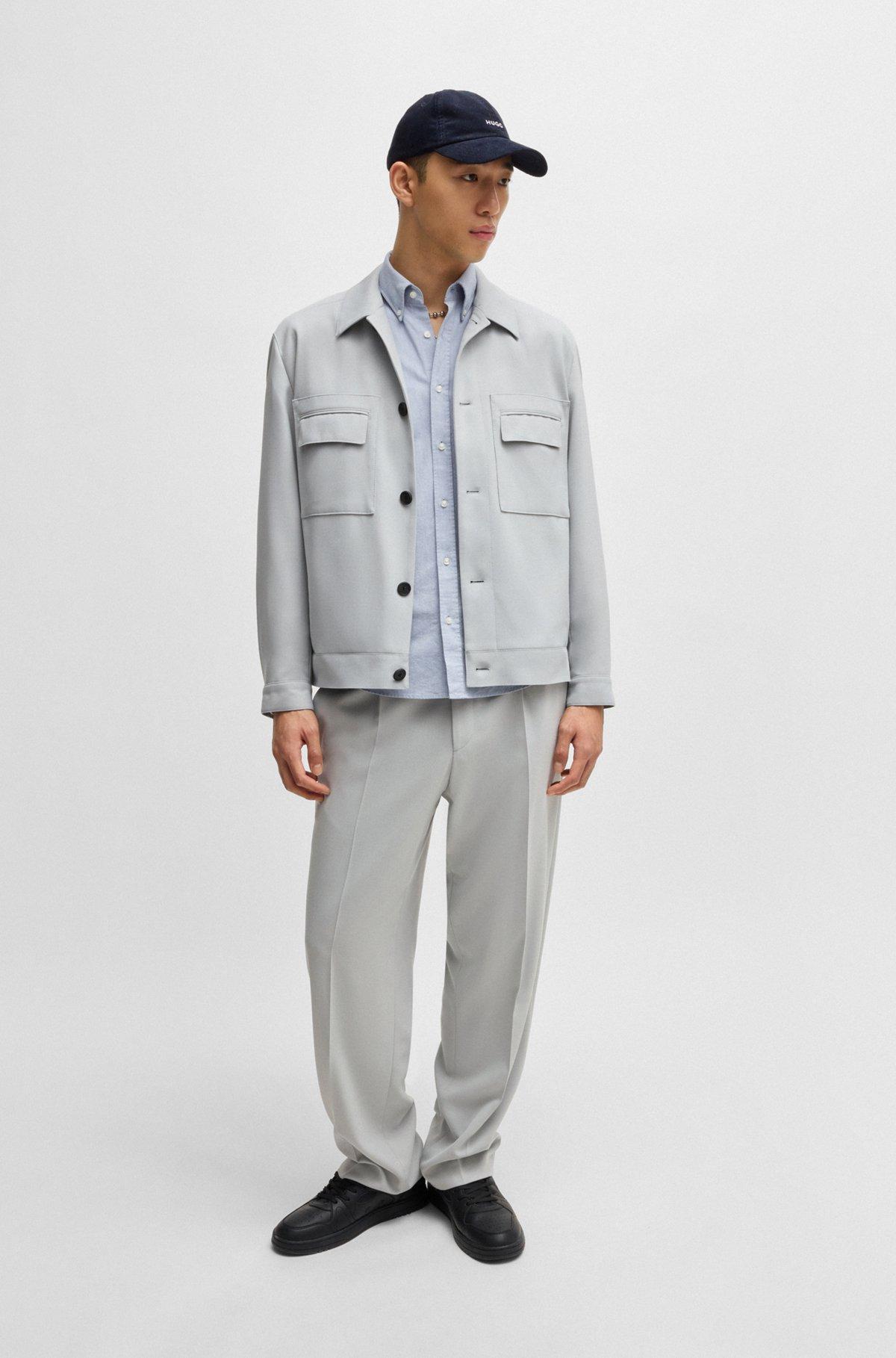 Modern-fit jacket in stretch twill Product Image
