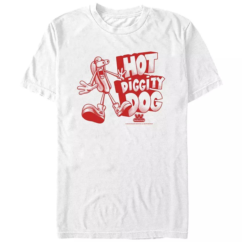 Men's Wienerschnitzel Hot Diggity Dog Graphic Tee,  Product Image
