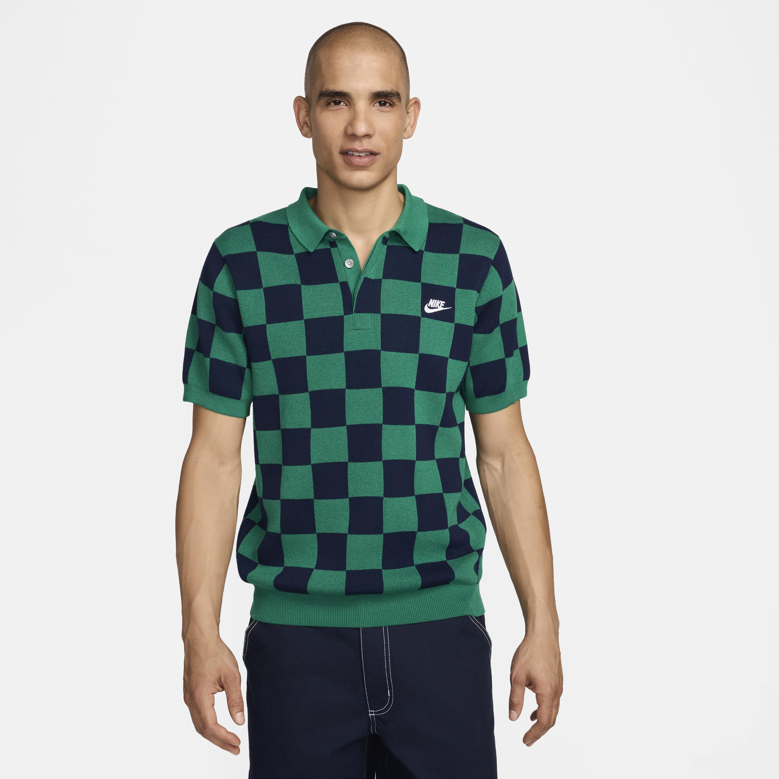 Men's Nike Sportswear Club Checkers Polo Product Image