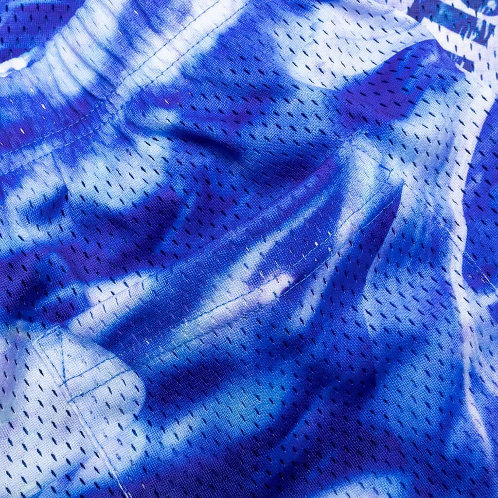 Koi Mesh Shorts - Blue Male Product Image