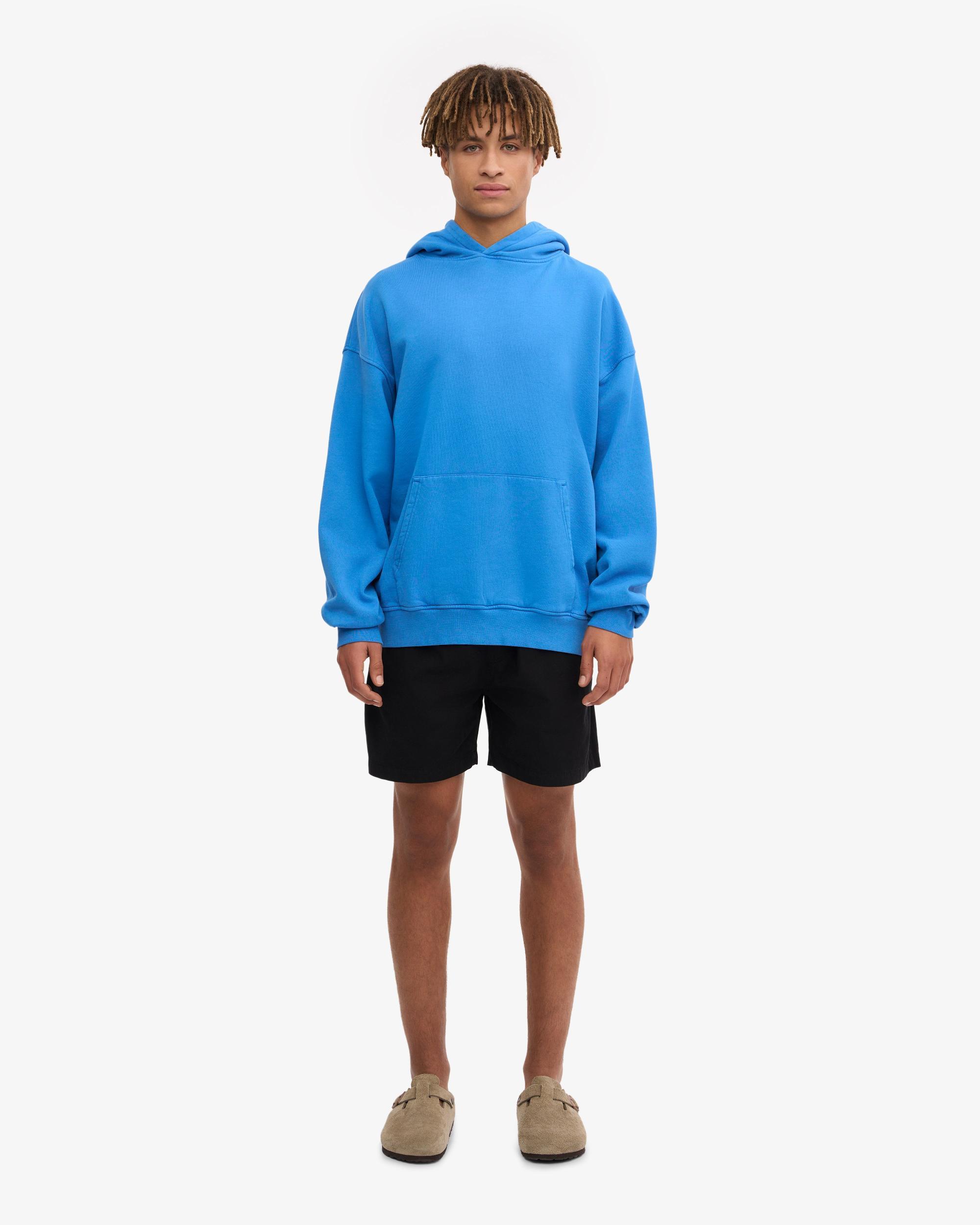 Organic Oversized Hood - Pacific Blue Product Image