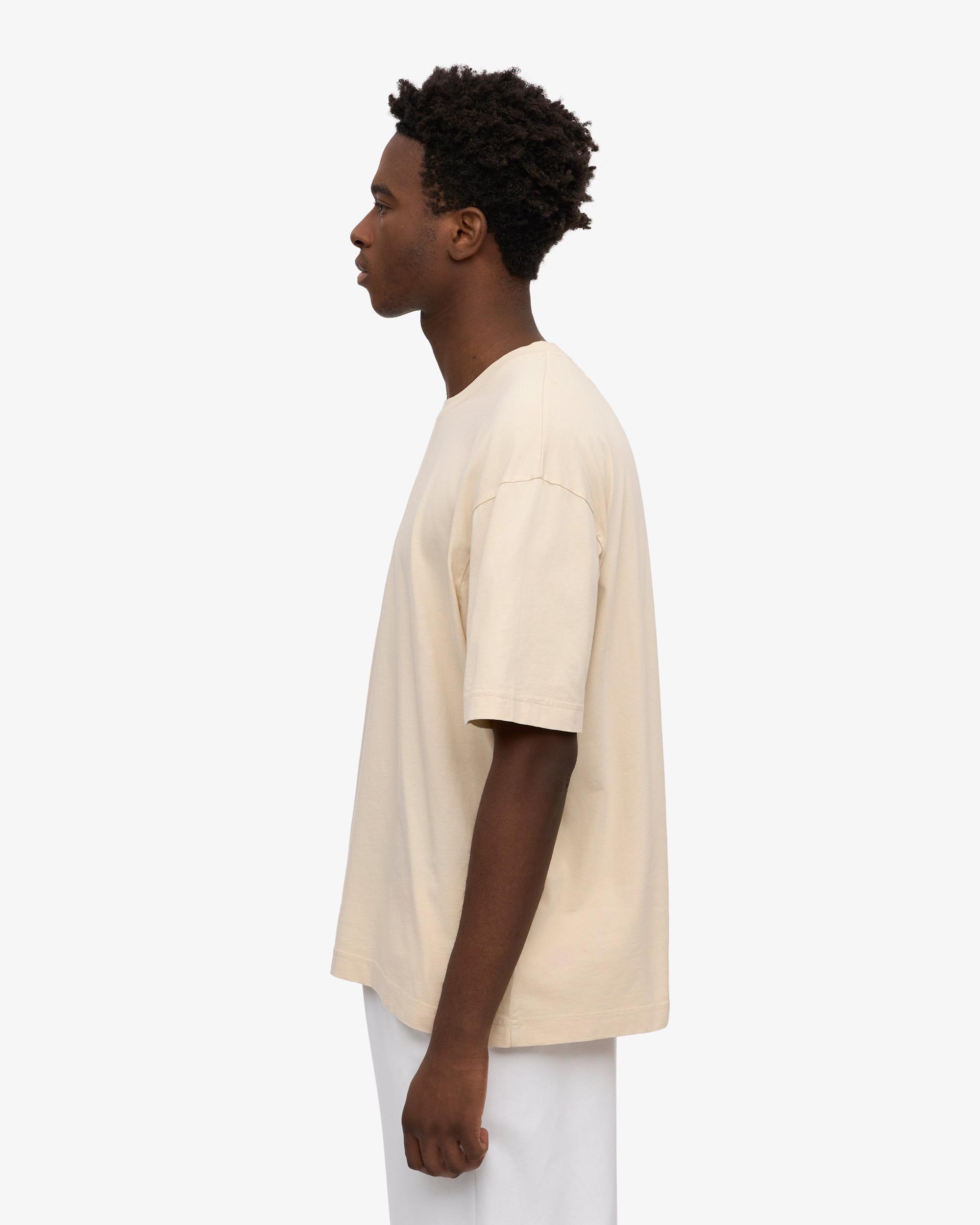 Oversized Organic T-Shirt - Soft Lavender Product Image
