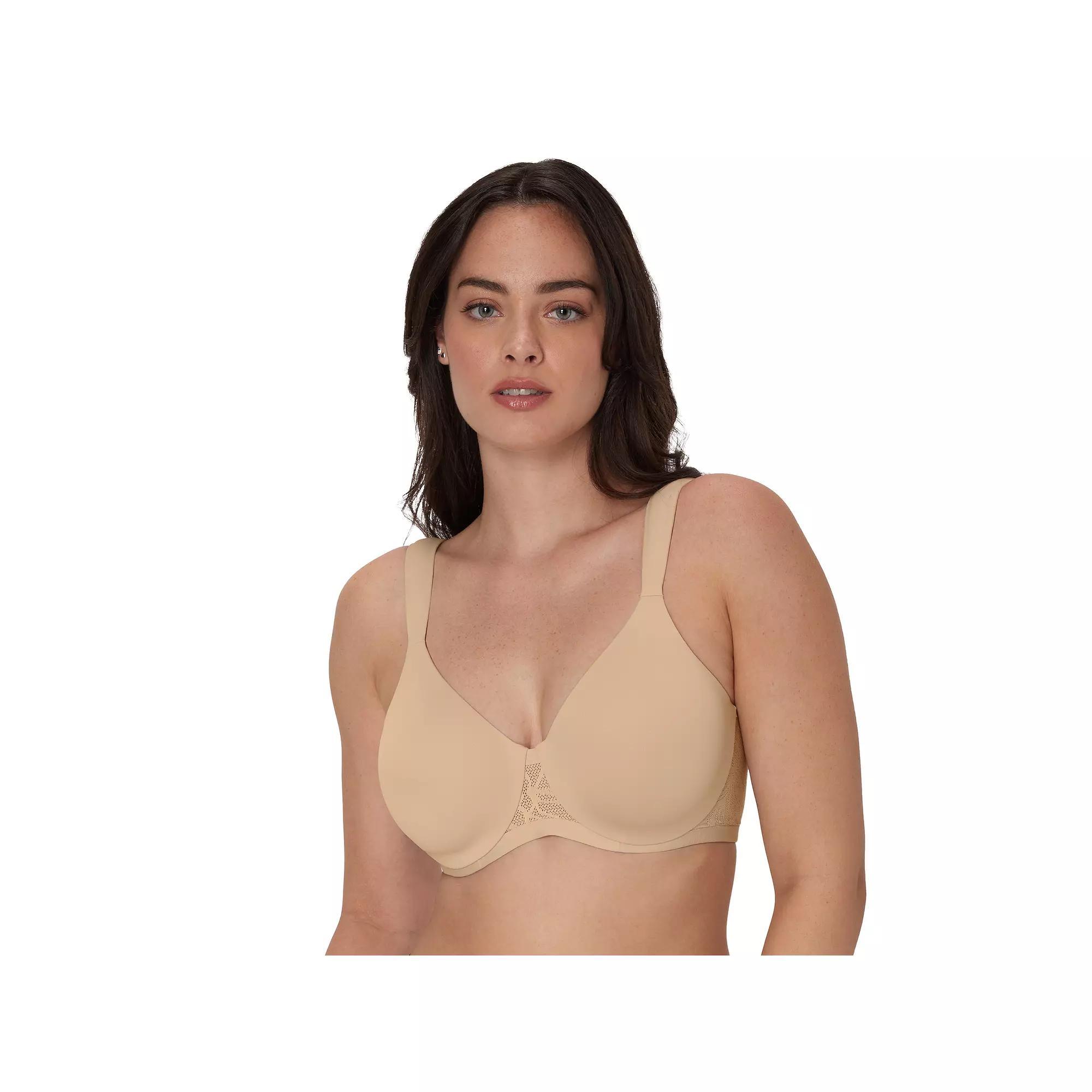 Bali®'s Coolest Smoothing Underwire T-Shirt Bra DF4580, Women's, Size: 40 C, Brown Product Image