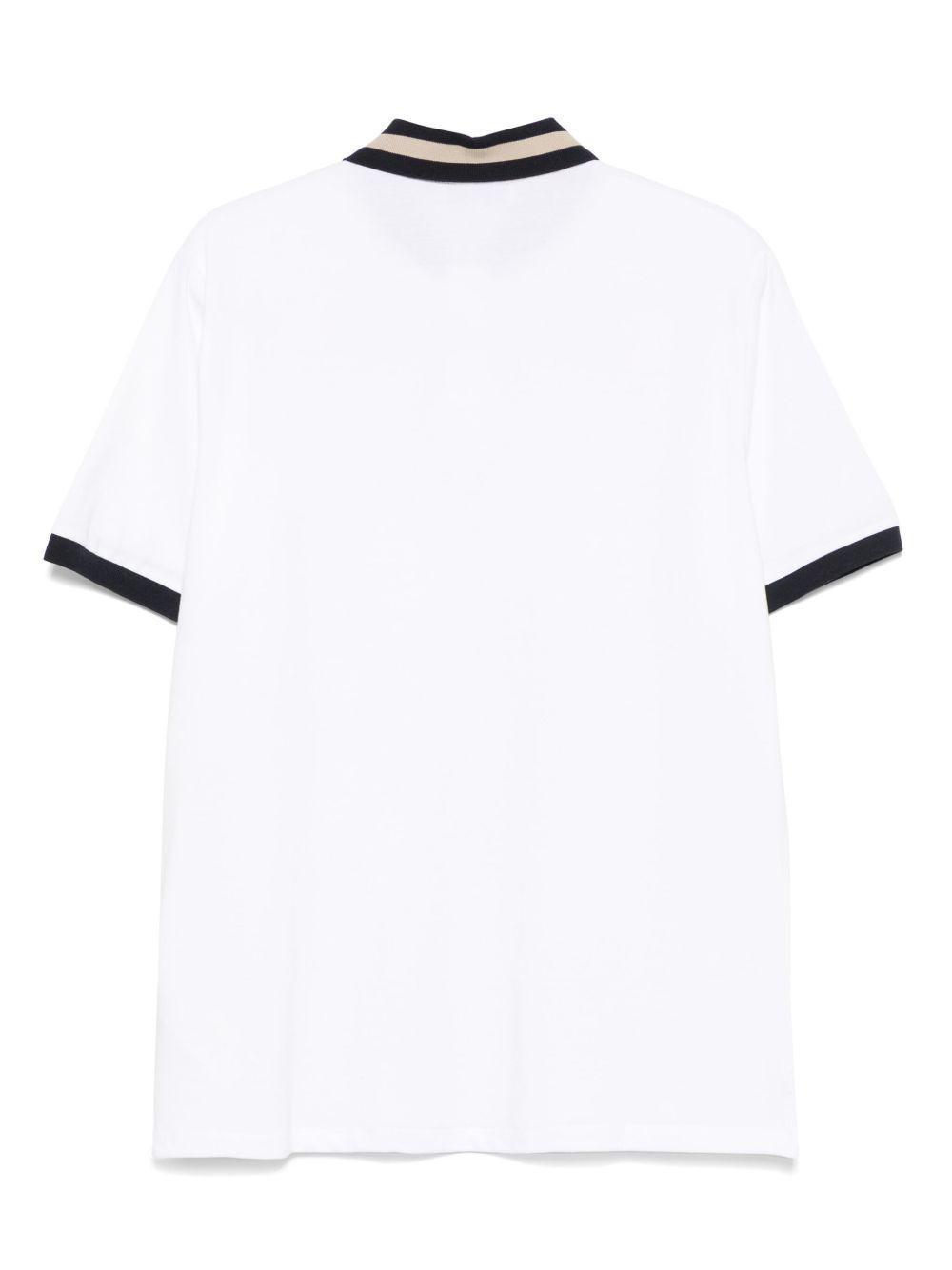 logo-embroidered polo shirt Product Image