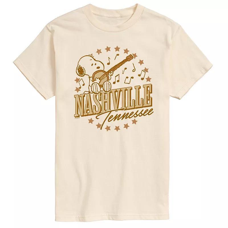 Men's Peanuts Snoopy Nashville Tennessee Graphic Tee,  Product Image