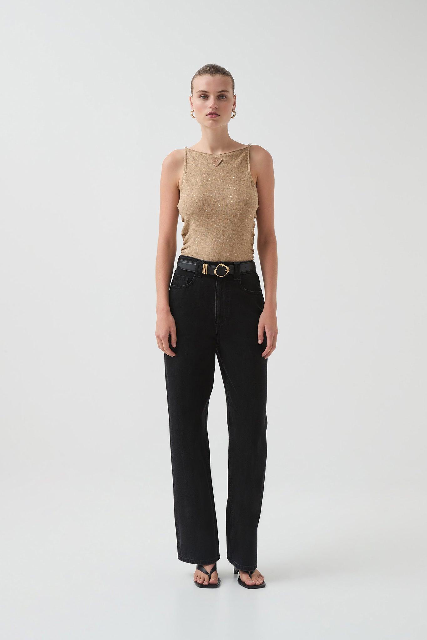 Ariel Sequin Knit Top Product Image