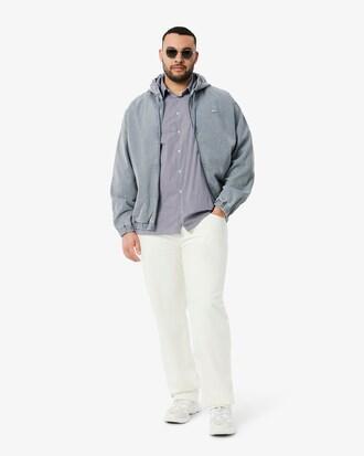 Slim Fit Striped Stretch Poplin Shirt Product Image